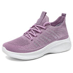 Damen Sportliche Knit-Sneaker mit elastischem Design R&B