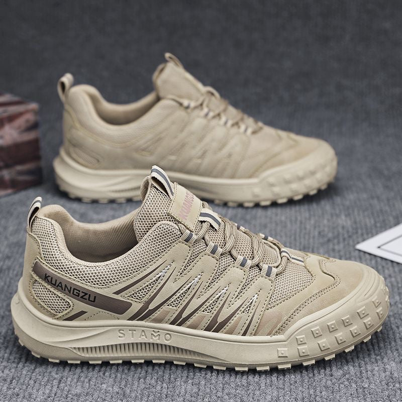 Damen Outdoor-Sportschuhe mit rutschfester Gummisohle und atmungsaktiver Mesh-Oberfläche