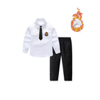 Damen Festlicher Anzug mit Hemd, Hose, Hosenträgern und Fliege R&B