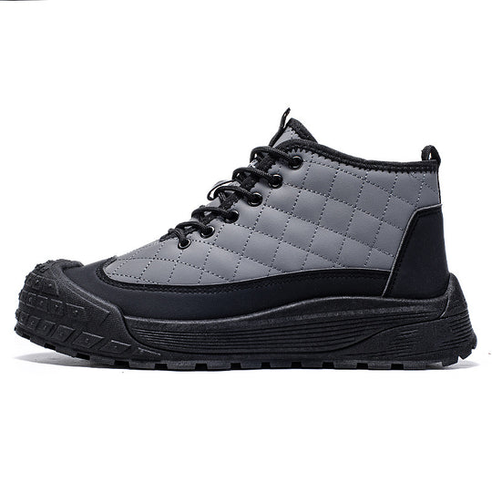 Damen thermische Winterstiefel mit rutschfester Sohle und wasserabweisendem Obermaterial R&B