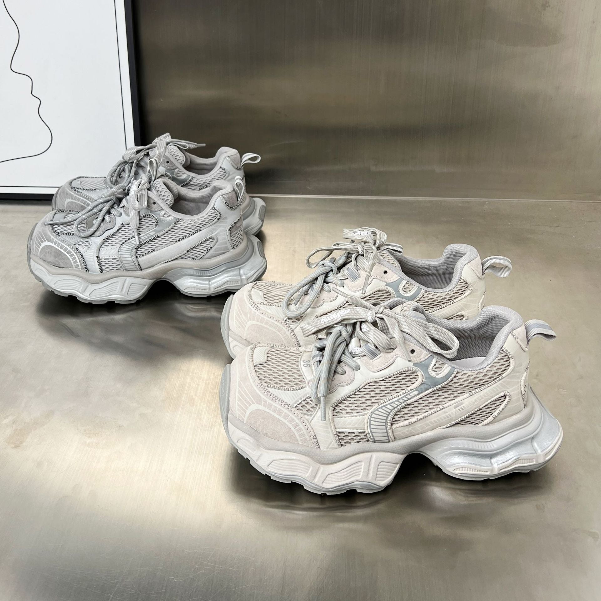 Damen Sportliche und atmungsaktive Sneakers mit innovativem Dämpfungssystem R&B