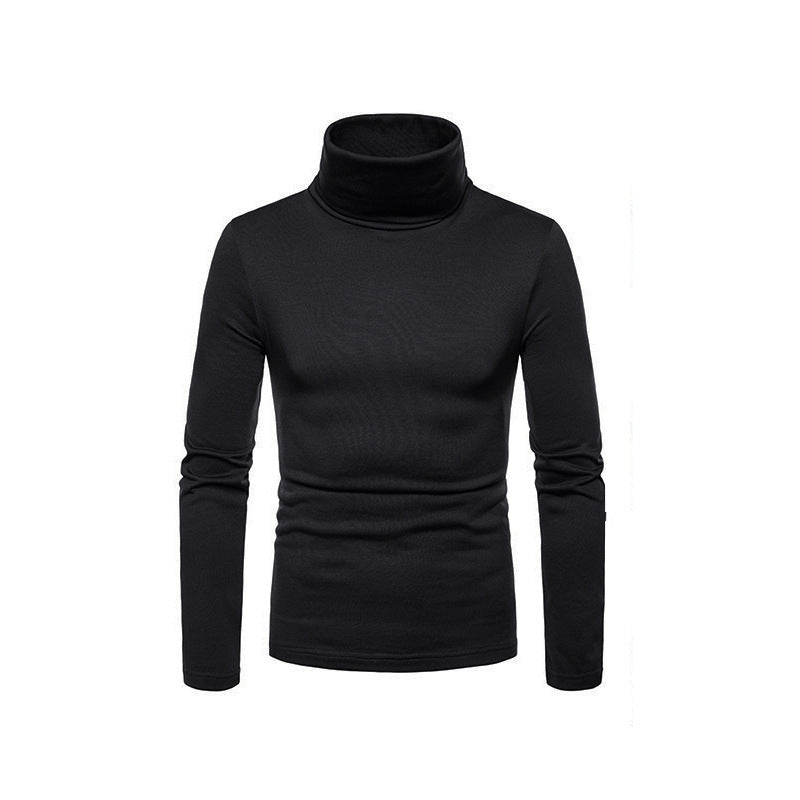 Herren Rollkragenpullover aus weichem Stretchmaterial R&B