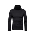 Herren Rollkragenpullover aus weichem Stretchmaterial