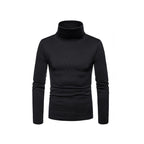 Herren Rollkragenpullover aus weichem Stretchmaterial