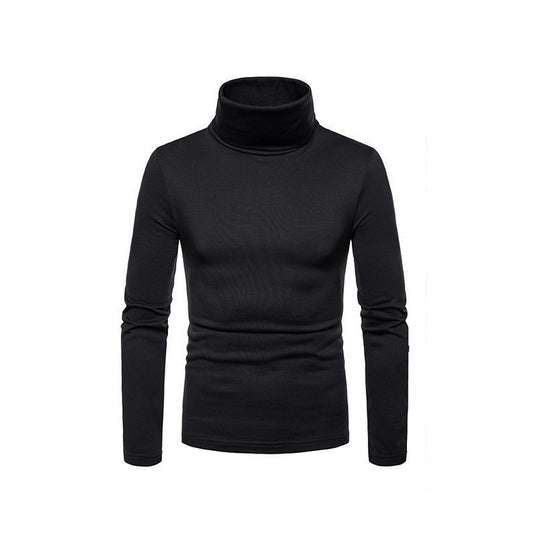 Herren Rollkragenpullover aus weichem Stretchmaterial R&B
