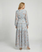 Damen Maxikleid Sommer Knopfleiste