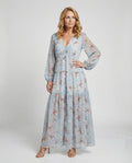 Damen Maxikleid Sommer Knopfleiste