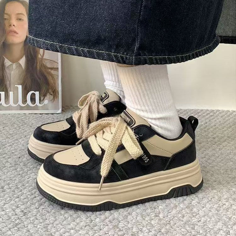 Damen Chunky Sneaker mit bequemer Dämpfung und modischem Design R&B