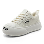 Damen modische Plateau Sneakers mit verstärktem Sohlenprofil und atmungsaktiven Materialien R&B