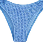 Damen Häkel-Bikini mit verspielten Bindändern