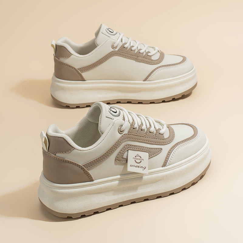 Damen Sneakers mit hoher Sohle von R&B