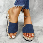 Damen Komfortable Keil-Sandalen R&B