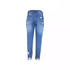 Damen Ripped Jeans im Used-Look R&B