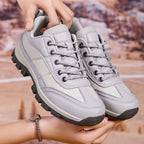 Damen Multifunktionale Trekking Sneakers mit rutschfester Profilsohle und atmungsaktivem Obermaterial
