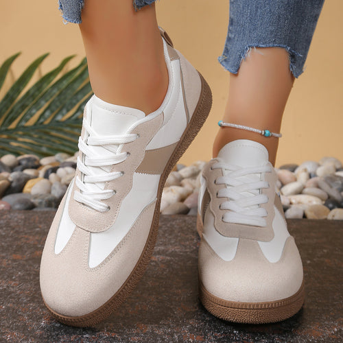 Damen Komfortable Sneaker mit strukturiertem Obermaterial und atmungsaktiver Sohle R&B