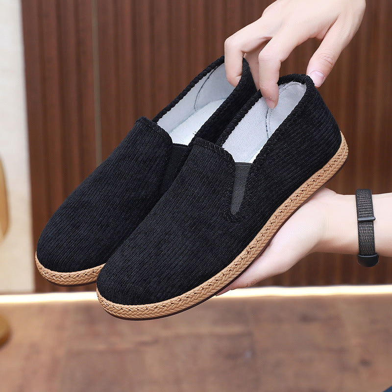 Damen Bequeme und weiche Slip-On Schuhe aus hochwertigem Material R&B