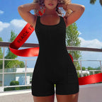 Damen Freizeit-Jumpsuit mit figurbetonender Passform und praktischer Seitentasche R&B