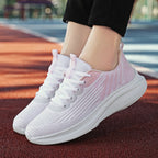 Damen Sportliche Lauf-Sneaker mit atmungsaktivem Obermaterial und flexibler Sohle