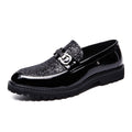 Damen Elegante Mokassins mit glitzerndem Obermaterial R&B