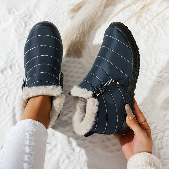 Damen Komfortable Winterboots mit kuscheligem Innenfutter R&B