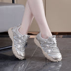 Damen Sportliche Freizeitschuhe mit atmungsaktiver Mesh-Oberfläche R&B