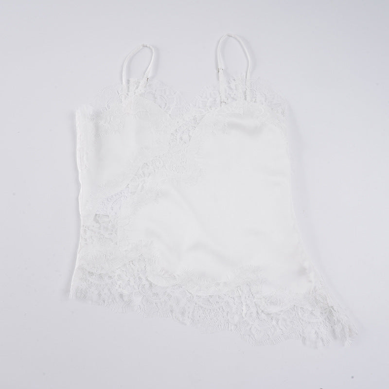 Damen Spitzen-Cami-Top mit verführerischen Details R&B