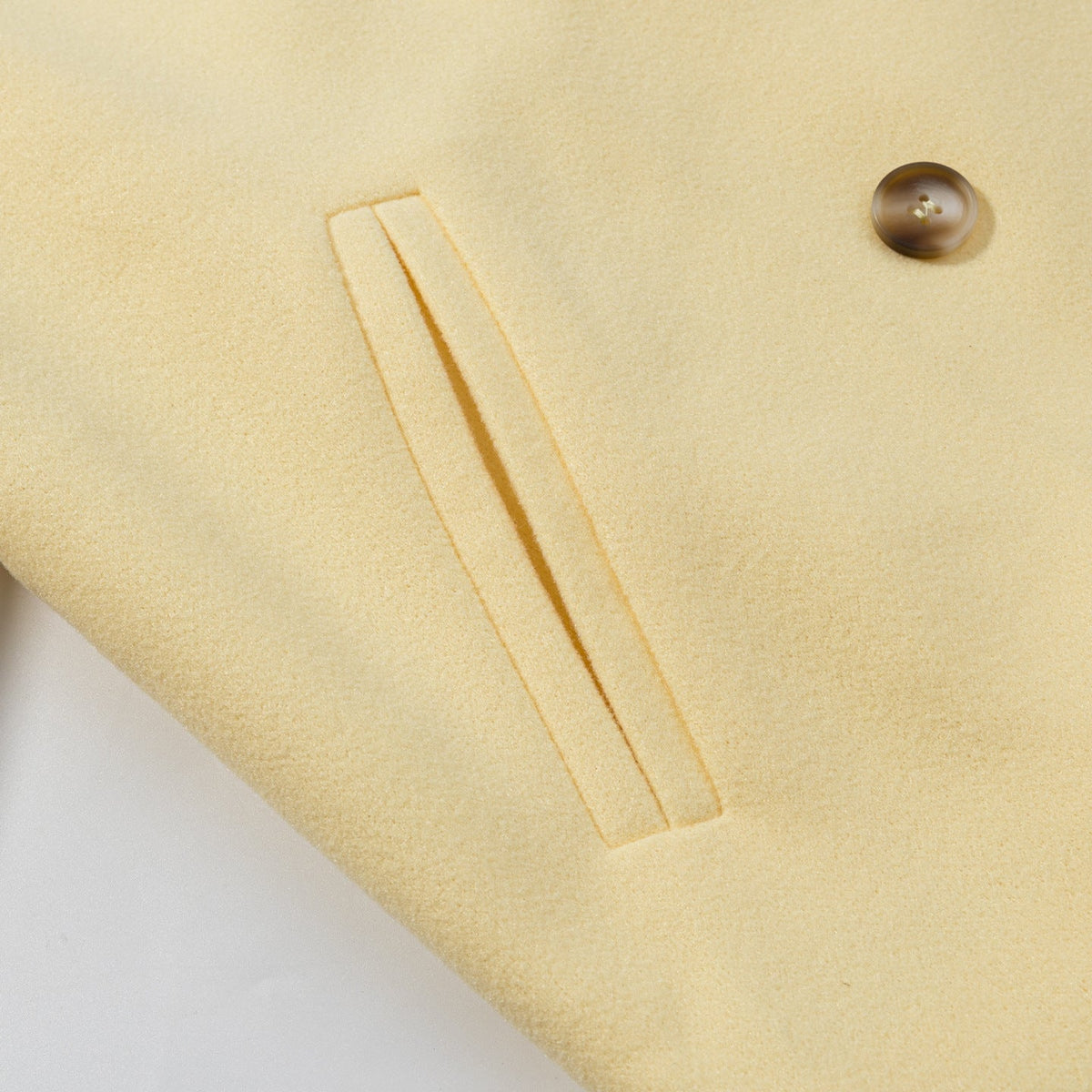 Damen elegante Übergangsjacke mit doppelter Knopfleiste und weichem Obermaterial R&B