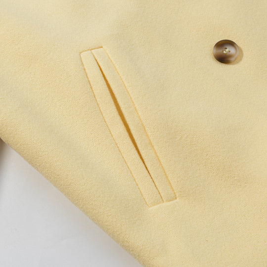 Damen elegante Übergangsjacke mit doppelter Knopfleiste und weichem Obermaterial R&B