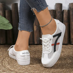 Damen Sportliche Sneakers mit atmungsaktivem Mesh-Obermaterial und flexiblem Fußbett R&B