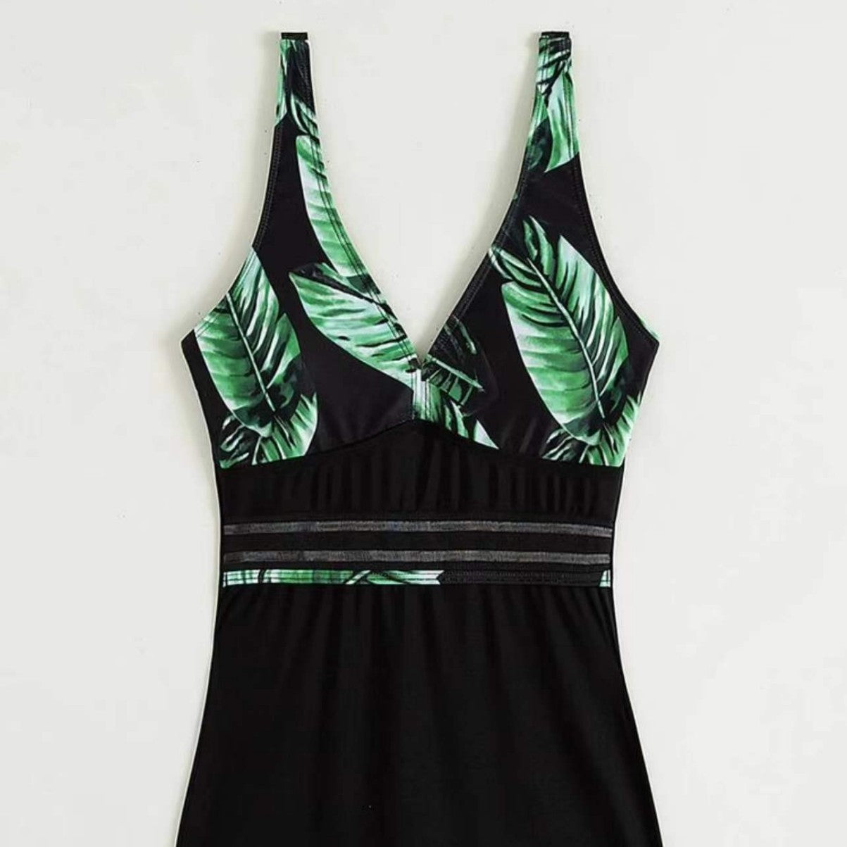 Damen Eleganter Badeanzug mit floralem Design und sportlichem Schnitt R&B