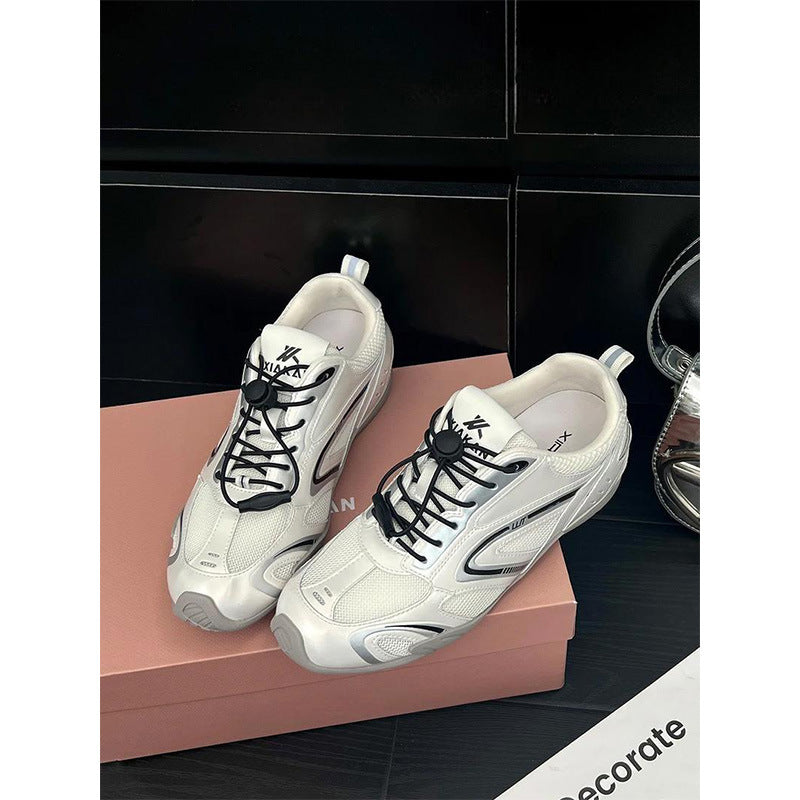 Damen Sportliche Sneakers mit innovativem Schnürsystem und atmungsaktiver Sohle R&B