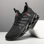 Damen Atmungsaktive und rutschfeste Lauf Sneakers mit stoßdämpfender Sohle R&B