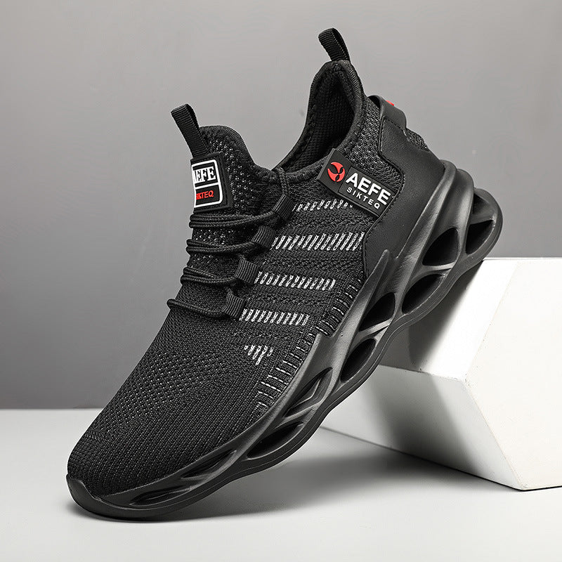 Damen Atmungsaktive und rutschfeste Lauf Sneakers mit stoßdämpfender Sohle R&B