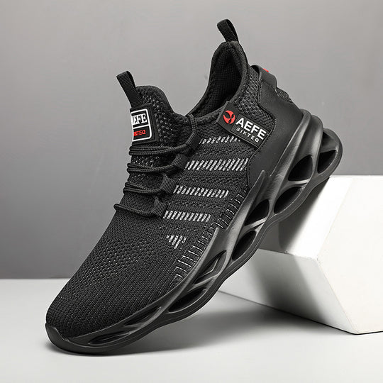 Damen Atmungsaktive und rutschfeste Lauf Sneakers mit stoßdämpfender Sohle R&B
