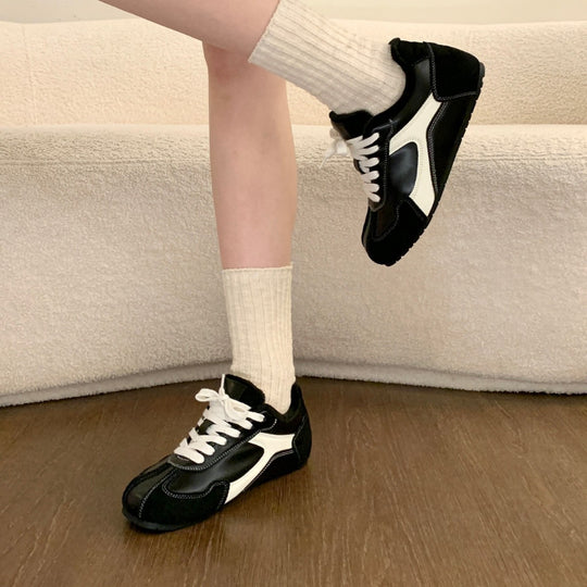 Damen Sneaker mit warmem Kunstfellfutter und rutschfester Sohle R&B