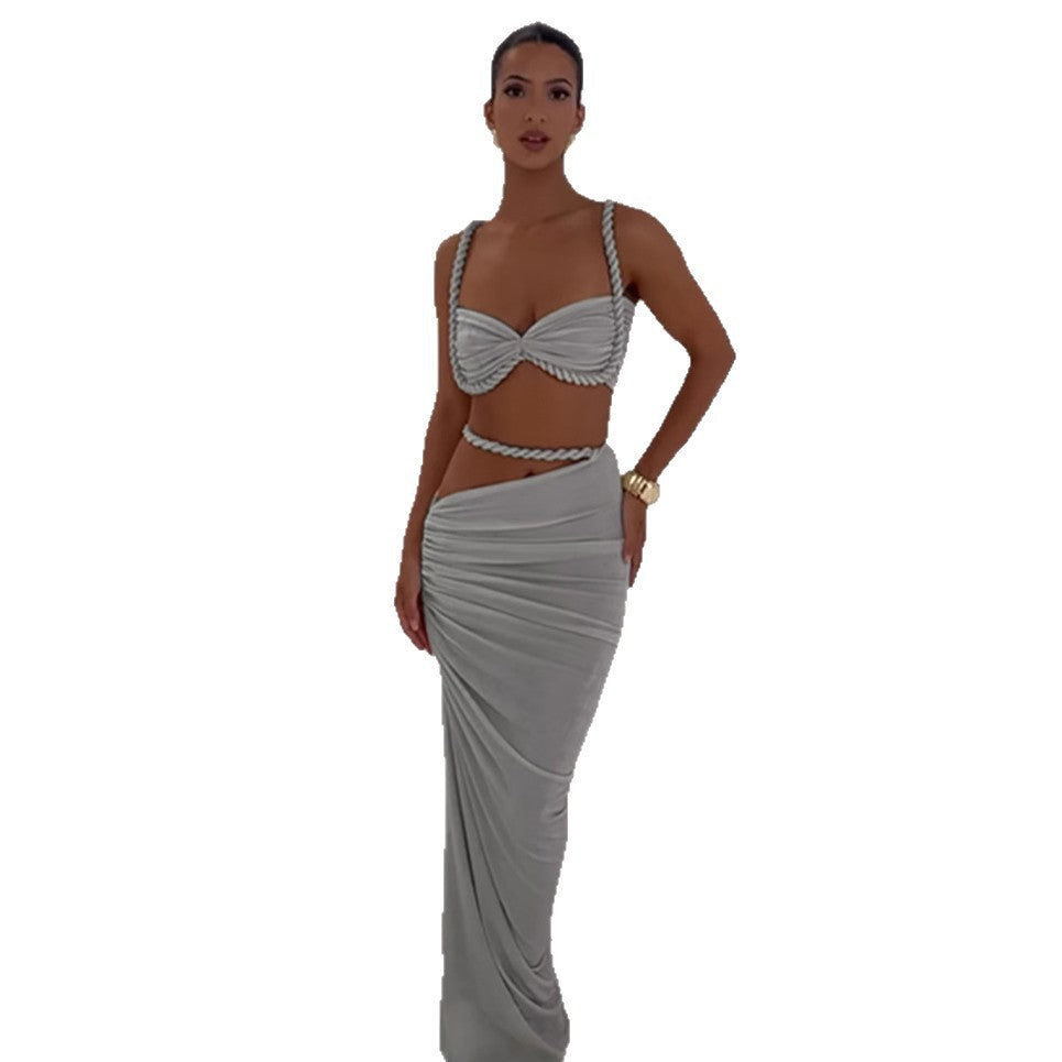 Damen Bikiniset mit elegantem Wickelrock R&B