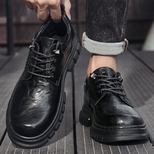 Herren Komfortable und stilvolle Schnürschuhe mit stabiler Sohle R&B