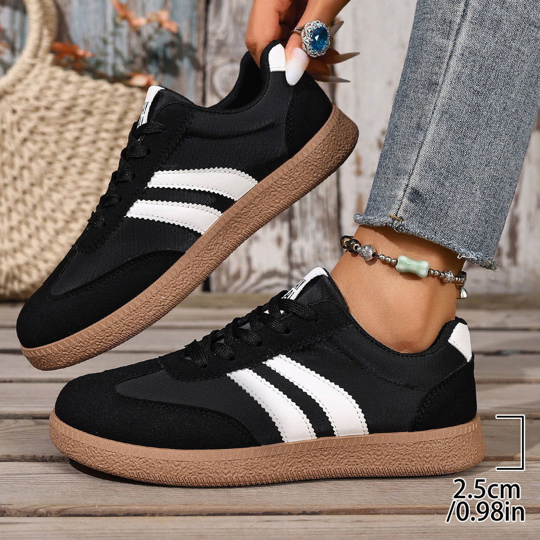 Damen Urbanes Lifestyle-Sneaker mit sportlichem Obermaterial und rutschfester Sohle R&B