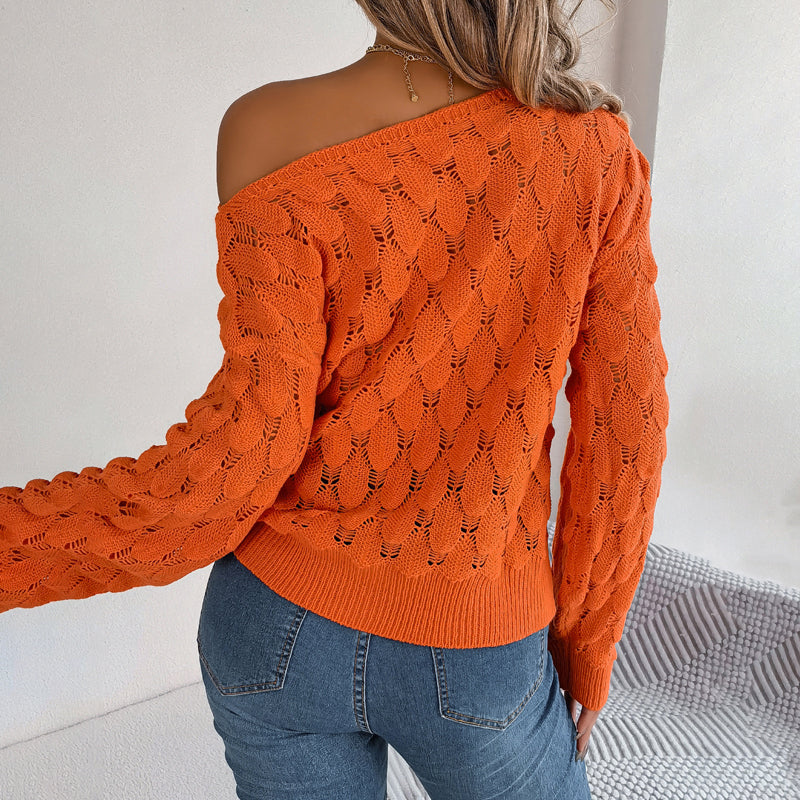 R&B | Hohlstrickpullover Mit Feinem Detailmuster