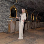 Damen Schlafanzug-Set mit elegantem Schnitt und luxuriösem Stoff R&B