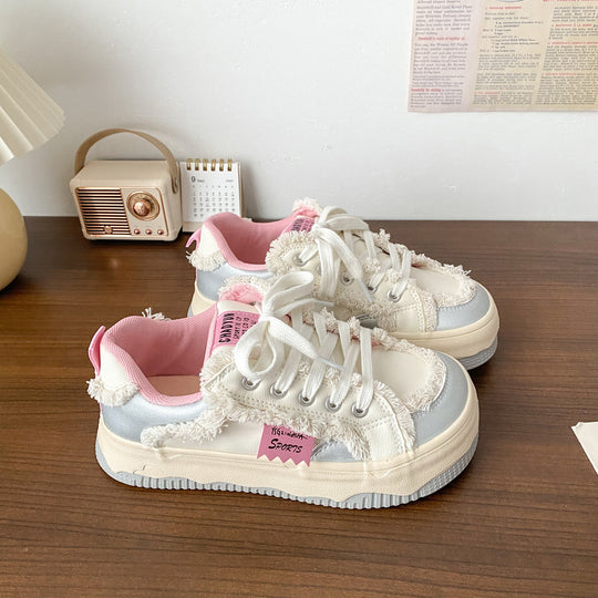 Damen Modische Sneakers mit kuscheligem Futter und einzigartigem Design R&B