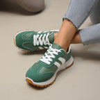 Damen Freizeitsneaker mit atmungsaktiver Oberflächenstruktur und rutschfester Sohle R&B