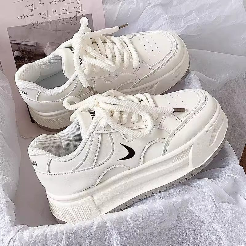 Damen Trendige Plateau Sneakers mit komfortabler Dämpfung R&B