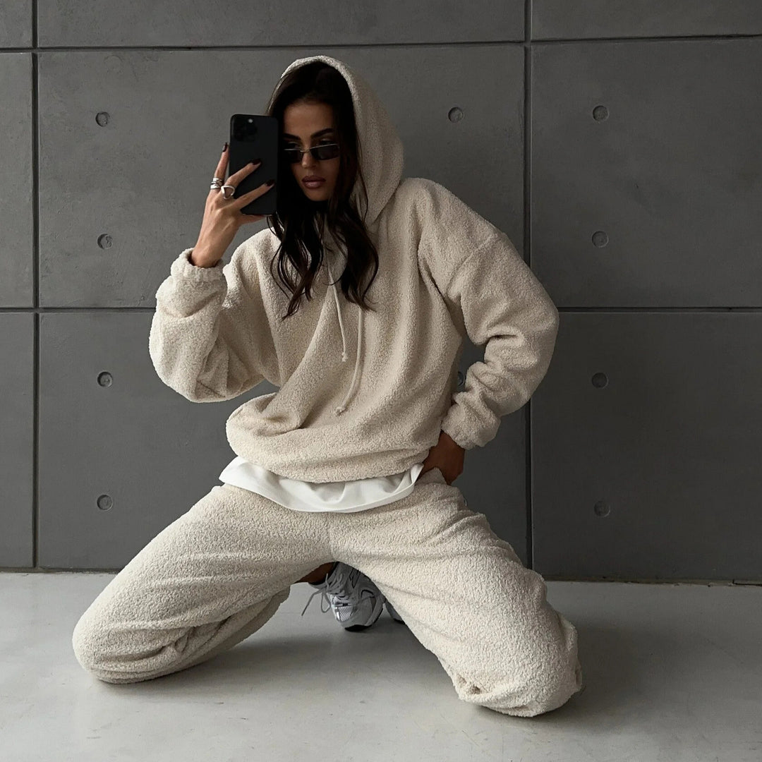 Damen Kuscheliges und stylisches Sweatset R&B