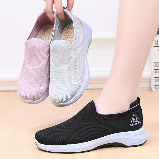 Damen Bequeme und flexible Slip-On Sneaker R&B
