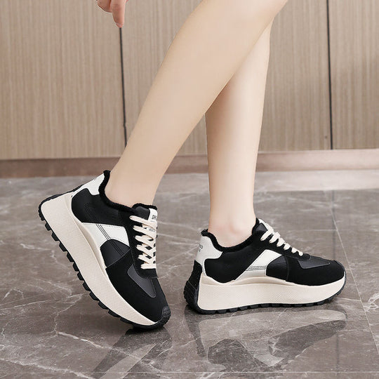 Damen Komfortable Sneakers mit warmem Innenfutter R&B