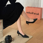 Damen Elegante Pumps mit geschmackvollem Schlangenlederdesign und stabilen Absatz R&B