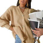 Damen gemütlicher Oversize-Kardie R&B