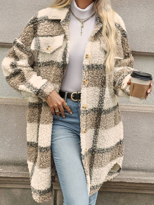Damen Oversized Shirtjacke R&B