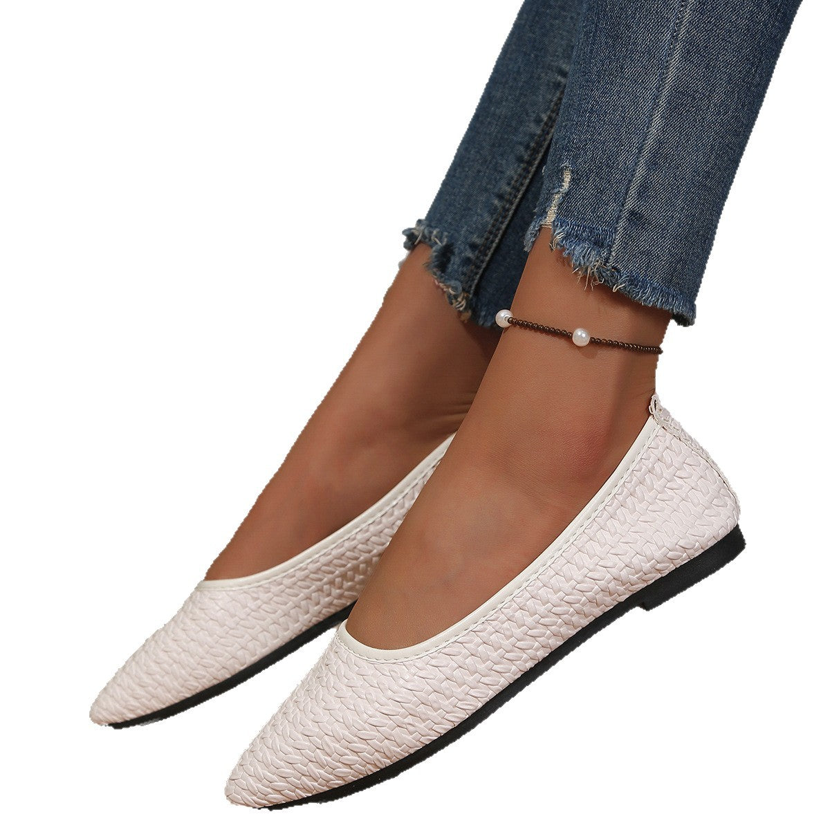 Damen Slip-On Ballerinas mit atmungsaktivem Netzdesign R&B